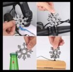 18-in-1 Steel, Multi-Tool Keychain, Screwdriver , Camping & Hiking Gym & Fitness TOOL KIT - Image 3
