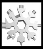 18-in-1 Steel, Multi-Tool Keychain, Screwdriver , Camping & Hiking Gym & Fitness TOOL KIT - Image 4