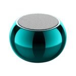 Mini Boost 4 Bluetooth Speaker 4D Mini Electroplating Round Steel Speaker - Multicolor - Pack of 1