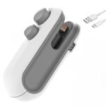Mini Portable Sealing Machine USB Rechargeable Food Sealer for Keeping Snacks Fresh