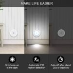 Motion Sensor 8 LED Night Lights with USB Charging - Image 5