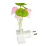 LED Mushroom Night Lamp with Multicolour LEDs, Smart Auto On/Off Sensor - Image 3