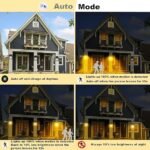 Solar Lights Outdoor, Wall Motion Sensor, 3 Lighting Modes - Image 5
