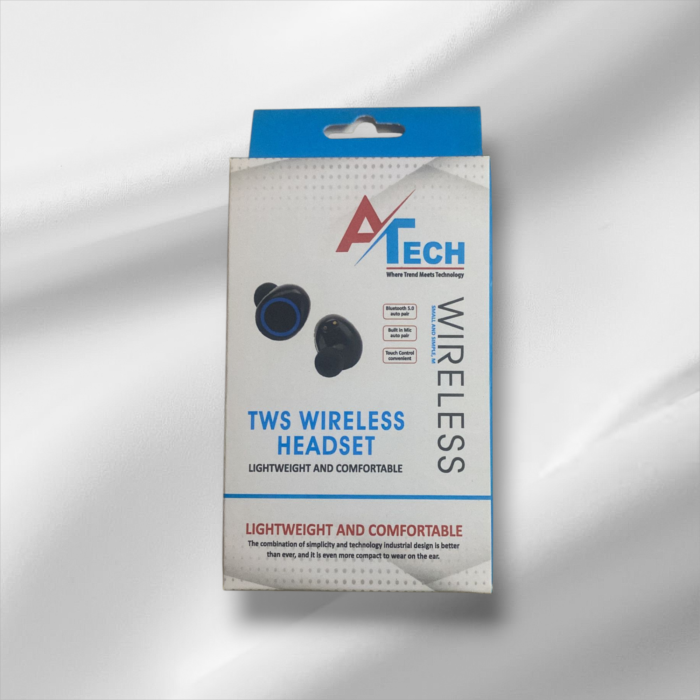 Miniature Ear Buds in Ear Wireless TWS Earbuds with 24 Hrs Playtime, Clear Calls, Low Latency, Bluetooth 5.3v, LED Display, Type C Fast Charging - Image 2
