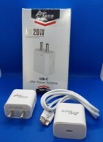 Fast Power Delivery Charger / Type C Adapter with Lightning Cable White - Image 3