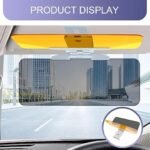 2 in 1 Universal Car Sun Visor Extender Anti Glare Blocker HD Day Night Driving Visor - Image 4