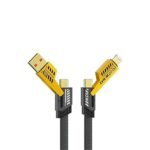 4-in-1 Charging Cable 65W USB-C to Lightning USB-A & USB-C Fast Charger Compatible with iPhone 15 Iphone 16 Samsung S24 Ultra MacBook Pro ThinkPad - Image 2