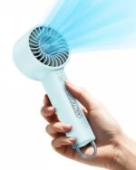 Ice-Cool Portable Mini Fan with Semiconductor Cooling Tech - Image 2