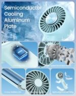 Ice-Cool Portable Mini Fan with Semiconductor Cooling Tech - Image 3