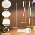 DIY Jellyfish Lamp with Smart Voice Control and Aurora Mood LED Light - Image 4